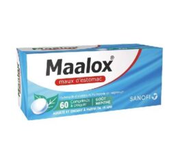 Maalox maux d'estomac 60 comprimés à croquer
