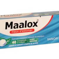 Maalox maux d'estomac 40 comprimés à croquer