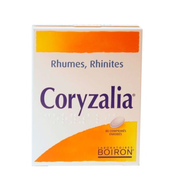 Boiron Coryzalia 40 Comprimés Orodispersibles Rhume et États Grippaux