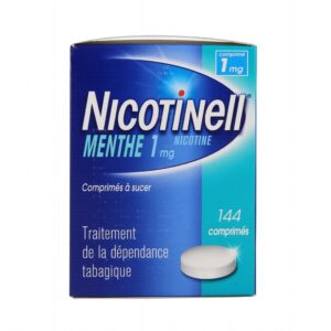 NICOTINELL 1MG MENTHE 144 COMPRIMÉS