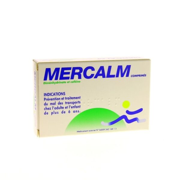 Mercalm 15 comprimés Mercalm 15 comprimés