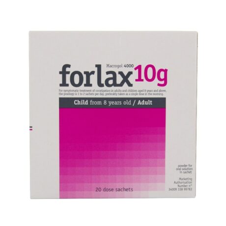 Forlax 10g poudre pour solution buvable 20 sachets-doses