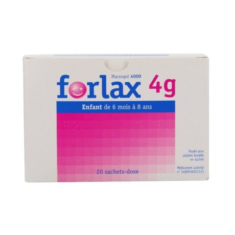 FORLAX 4 g poudre pour solution buvable en saché