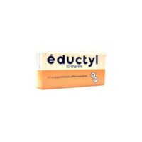 Eductyl suppositoire enfant 12 suppositoires