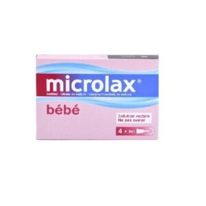 Microlax Bébé 4 unidoses