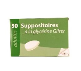 Suppositoire à la glycérine Gifrer 50 suppositoires