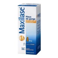 Maxilase Sirop Goût Mandarine 200ml