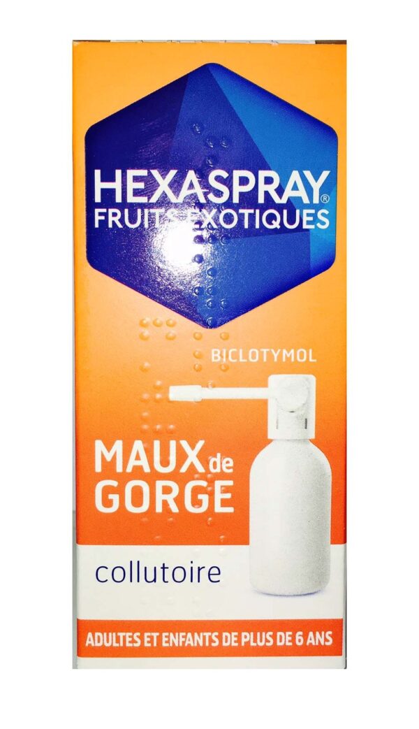 Hexaspray Fruit Exotique Collutoire Flacon 30G Hexaspray Fruit Exotique Collutoire Flacon 30G
