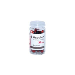 Ascofer 33mg 30 gélules