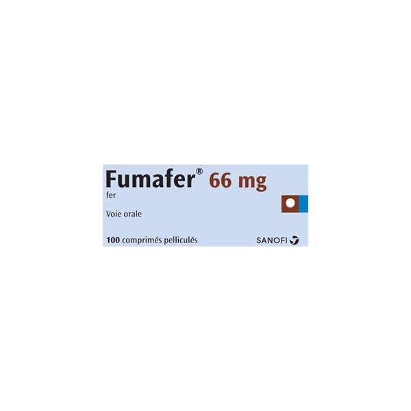 Fumafer 66mg 100 comprimés