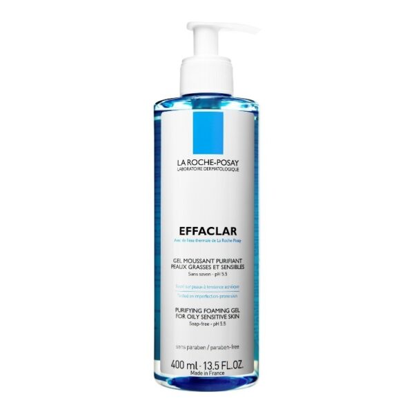 La Roche Posay EFFACLAR GEL MOUSSANT PEAUX GRASSES ET SENSIBLES 400 ML