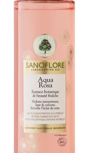 Sanoflore Aqua Rosa Eau de Soin Botanique Hydratation Intense Bio 200 ml