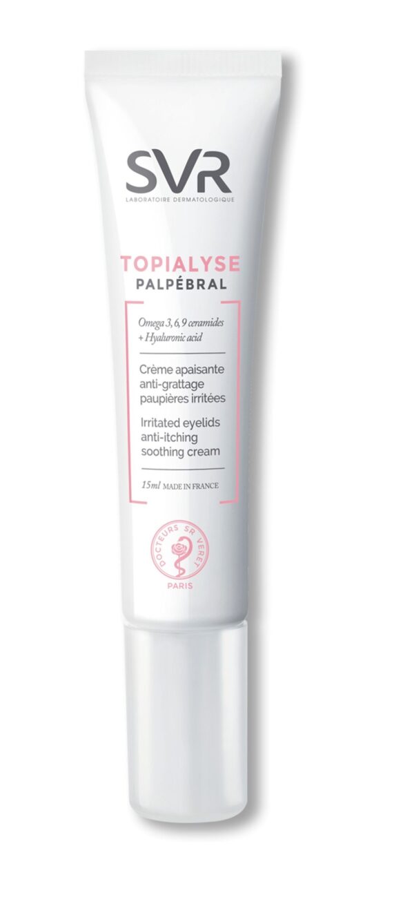 SVR - Topialyse Palpébral Crème Apaisante Anti-Grattage Paupières Irritées - 15 ml SVR - Topialyse Palpébral Crème Apaisante Anti-Grattage Paupières Irritées - 15 ml