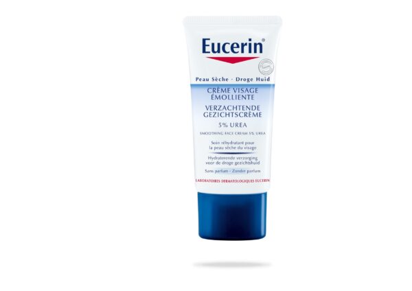 EUCERIN Crème Visage émolliente 5% d'Urée 50 ml