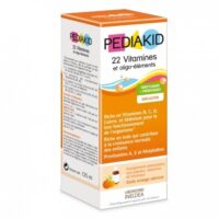 PEDIAKID 22 VITAMINES & OLIGO-ELEMENTS SIROP ORANGE ABRICOT 125ML