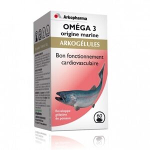 ARKOPHARMA OMEGA 3 ORIGINE MARINE 60 CAPSULES