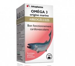 ARKOGELULES OMEGA 3 ORIGINE MARINE 180 CAPSULES