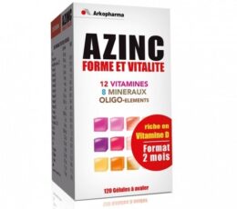 AZINC FORME ET VITALITE 120 GELULES