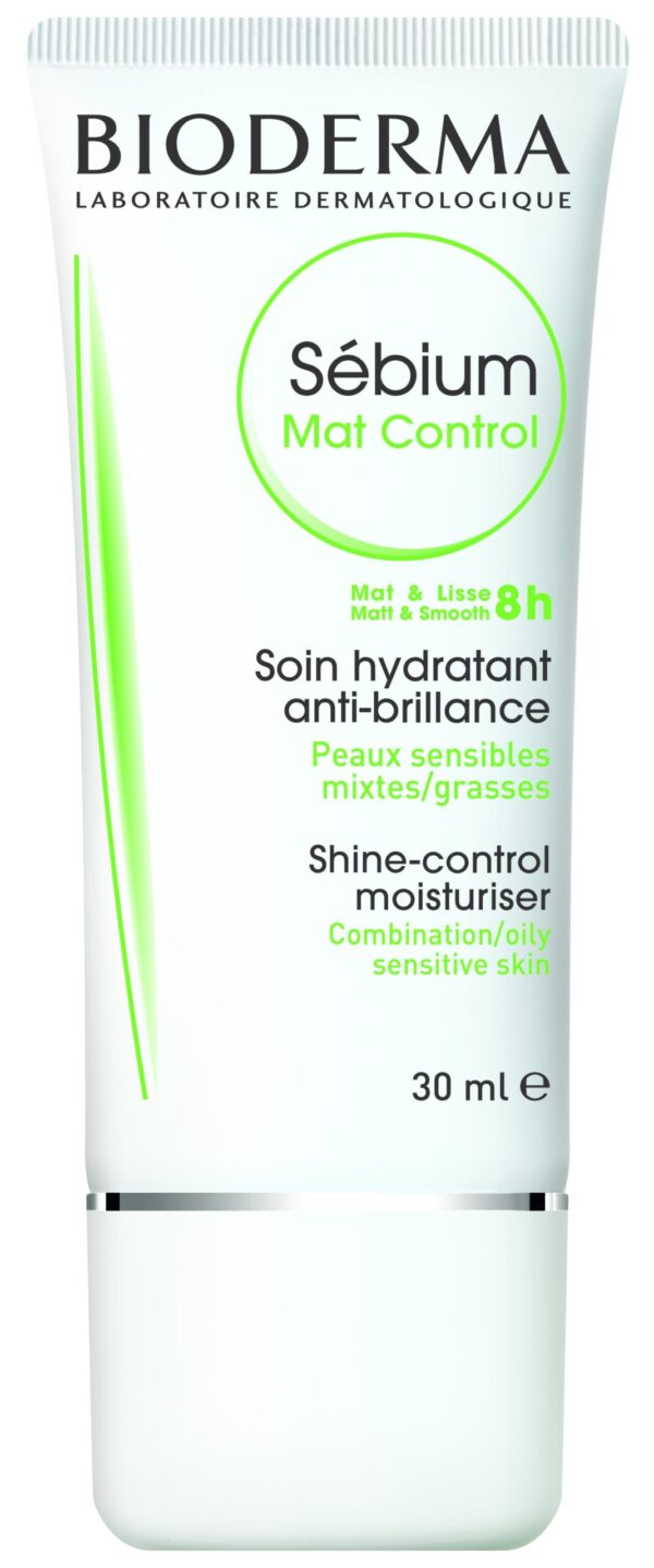 BIODERMA SEBIUM MAT CONTROL SOIN HYDRATANT PEAUX SENSIBLES MIXTES A GRASSES 30ML