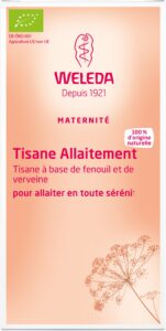 Weleda Maternité Tisane Allaitement Fenouil Verveine Bio 20 Sachets