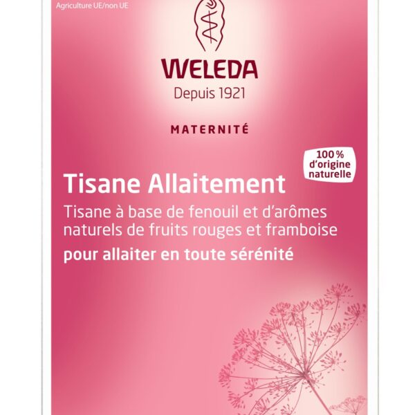 Weleda Maternité Tisane Allaitement Arômes Fruits Rouges Bio 20 Sachets