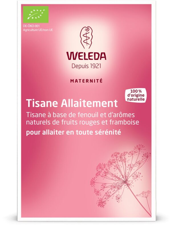 Weleda Maternité Tisane Allaitement Arômes Fruits Rouges Bio 20 Sachets