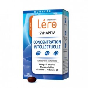 Activ' LERO synaptiv concentration intellectuelle 30 capsules