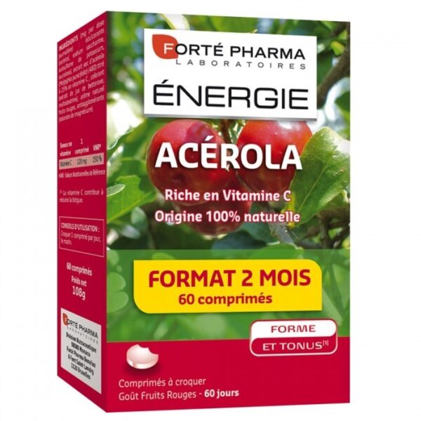 ENERGIE ACEROLA 60 COMPRIMES