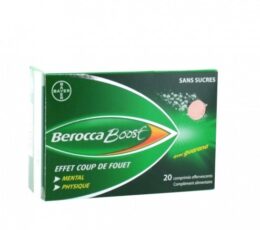 BAYER BEROCCA BOOST 20 COMPRIMES EFFERVESCENTS