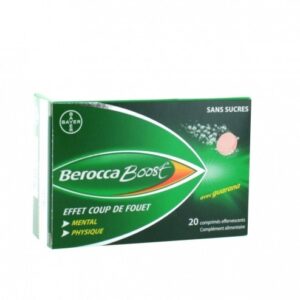 BAYER BEROCCA BOOST 20 COMPRIMES EFFERVESCENTS