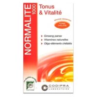 NORMALITE 1000 TONUS ET VITALITE 30 GELULES FORME CHELATEE