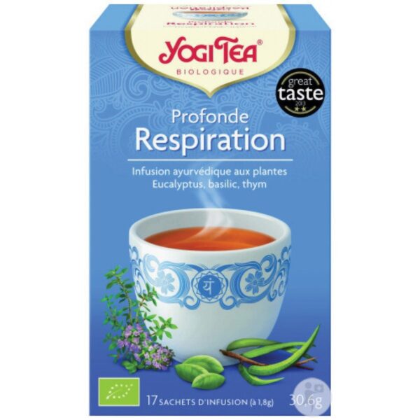 YOGI TEA PROFONDE RESPIRATION - 17 SACHETS