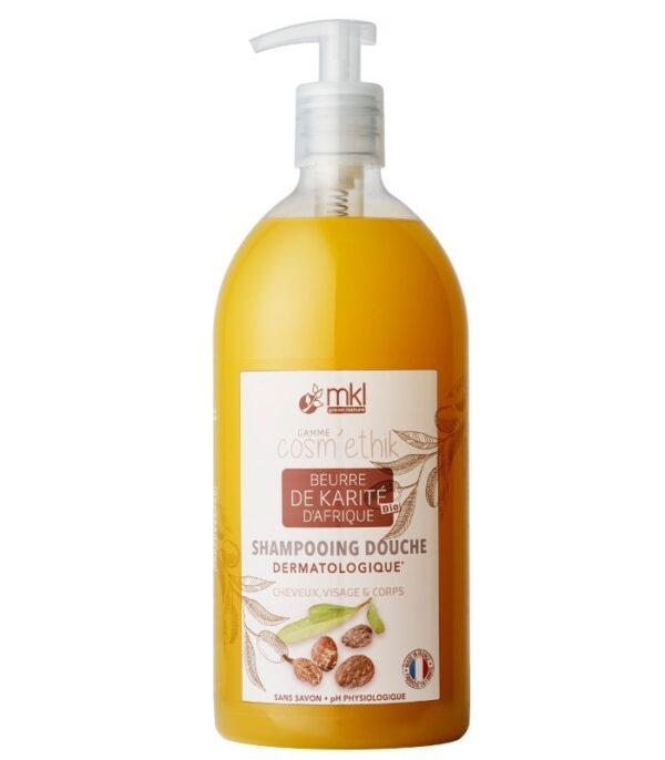 MKL Green Nature Cosm'Ethik Shampoing Douche Beurre de Karité d'Afrique 1 L