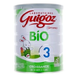 GUIGOZ Lait Bio 3ème âge De 10 mois à 3 ans - 800 g
