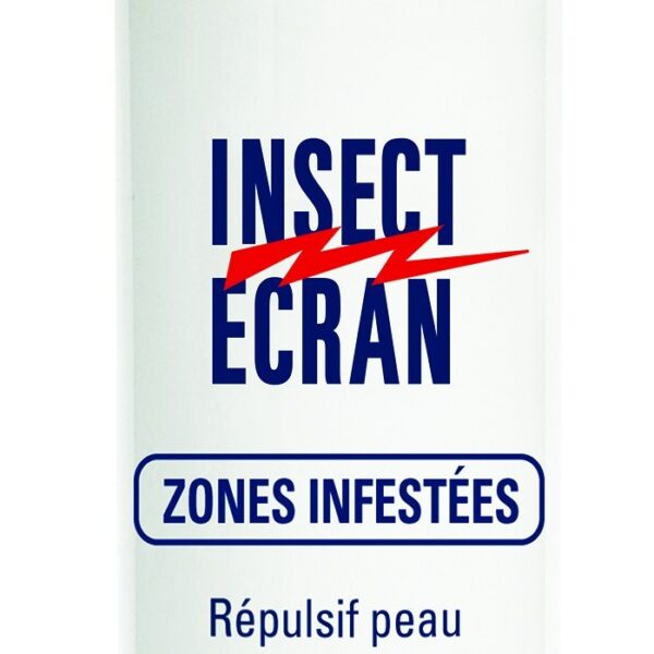INSECT ECRAN - ZONES INFESTEES - REPULSIF PEAU - 100 ML