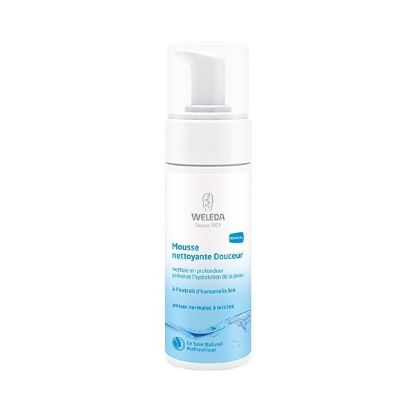 WELEDA - MOUSSE NETTOYANTE DOUCEUR - 150 ML