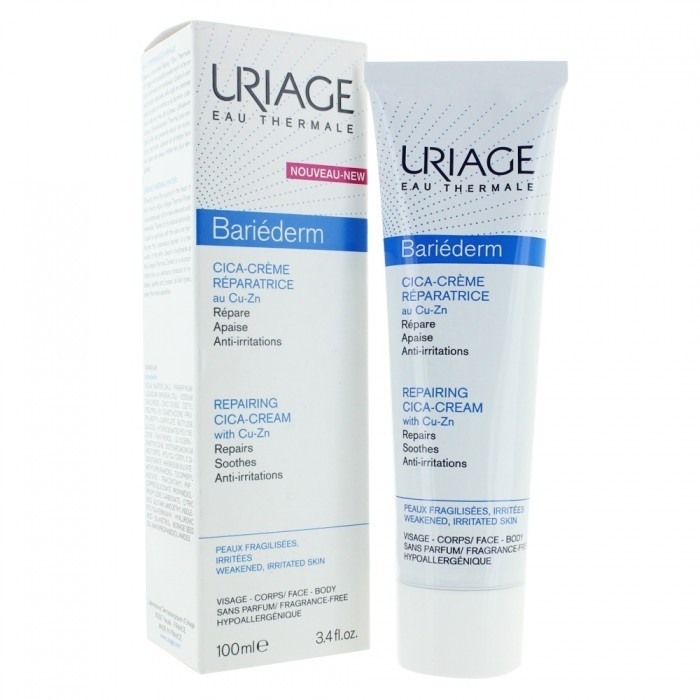 URIAGE - BARIEDERM - CICA-CRME REPARATRICE AU CU-ZN - 100 ML