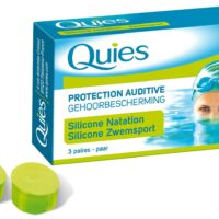 QUIES - PROTECTION AUDITIVE EN SILICONE - SPECIAL NATATION - 3 PAIRES