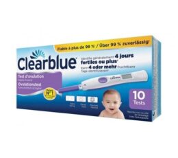 Clearblue Test D'ovulation Digital 2 Hormones - Boîte de 10