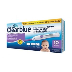 Clearblue Test D'ovulation Digital 2 Hormones - Boîte de 10