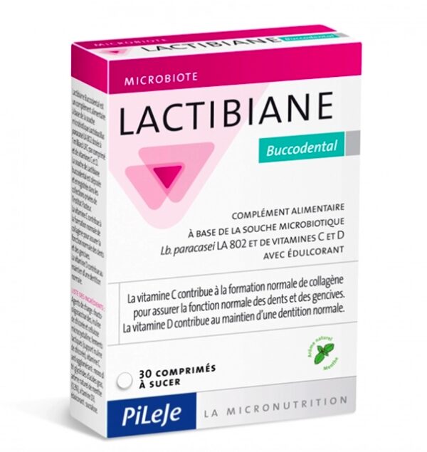 PILEJE LACTIBIANE BUCCODENTAL 30 COMPRIMES