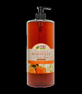 MKL Green Nature Savon Liquide de Marseille Surgras Orange & Miel 1 L