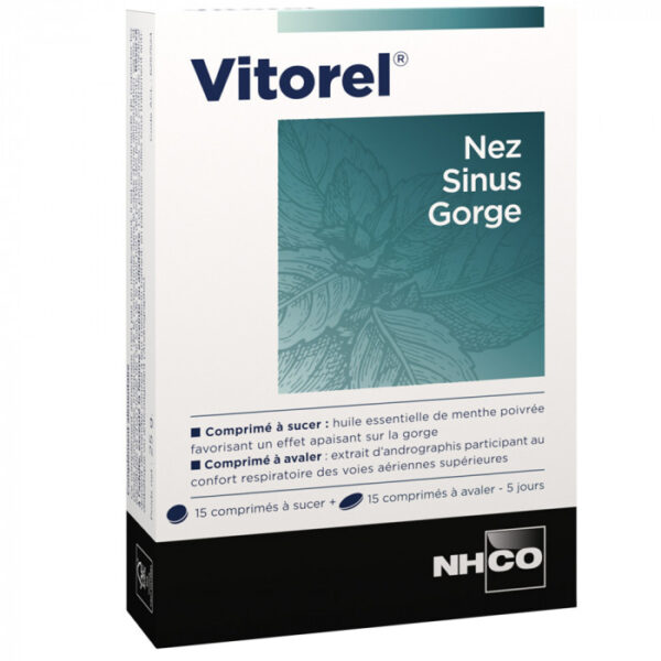 VITOREL 15 + 15 COMPRIMÉS INSPIRIA NHCO NUTRITION