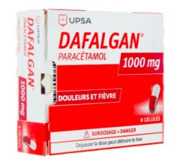 Dafalgan 1000 mg 8 gélules