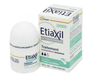 ETIAXIL Détranspirant Traitement Aisselles Peaux Sensibles 15ml - Transpiration Excessive