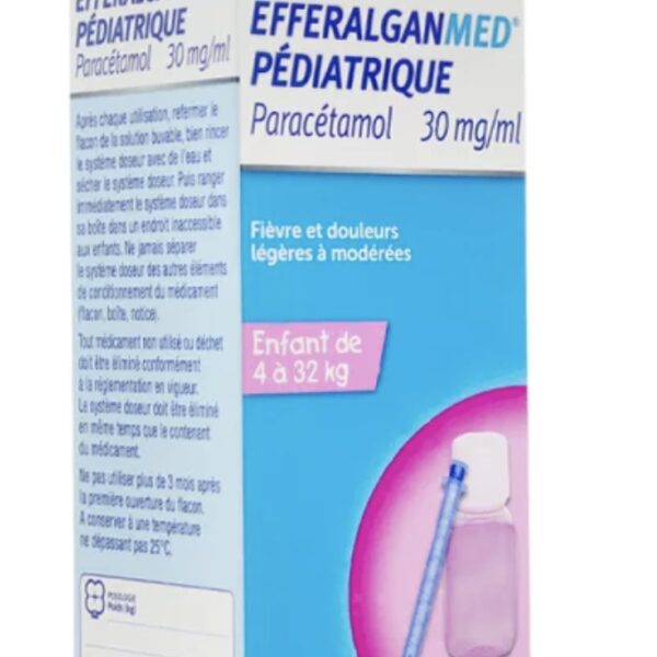 Efferalgan pédiatrique 30 mg/ml