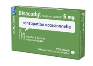 Bisacodyl Biogaran Conseil 5 mg, 30 comprimés