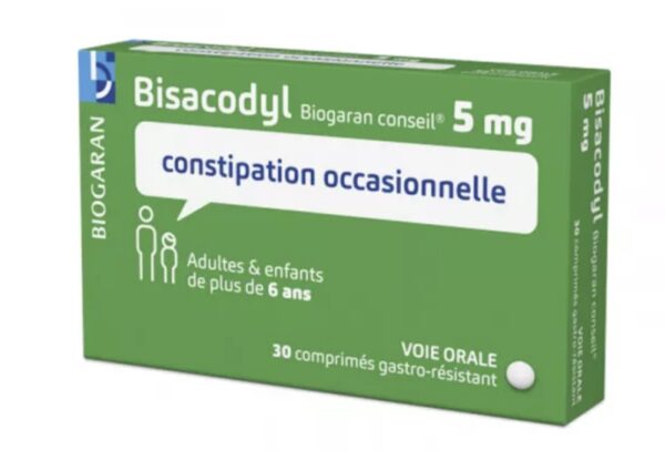 Biogaran Bisacodyl Conseil 5 mg, 30 comprimés