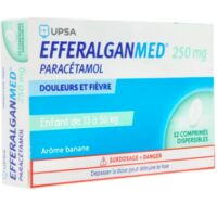 Efferalgan 250 mg banane 12 comprimés dispersibles