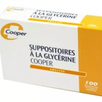Suppositoires à la glycérine Adultes, Cooper - Boite de 100